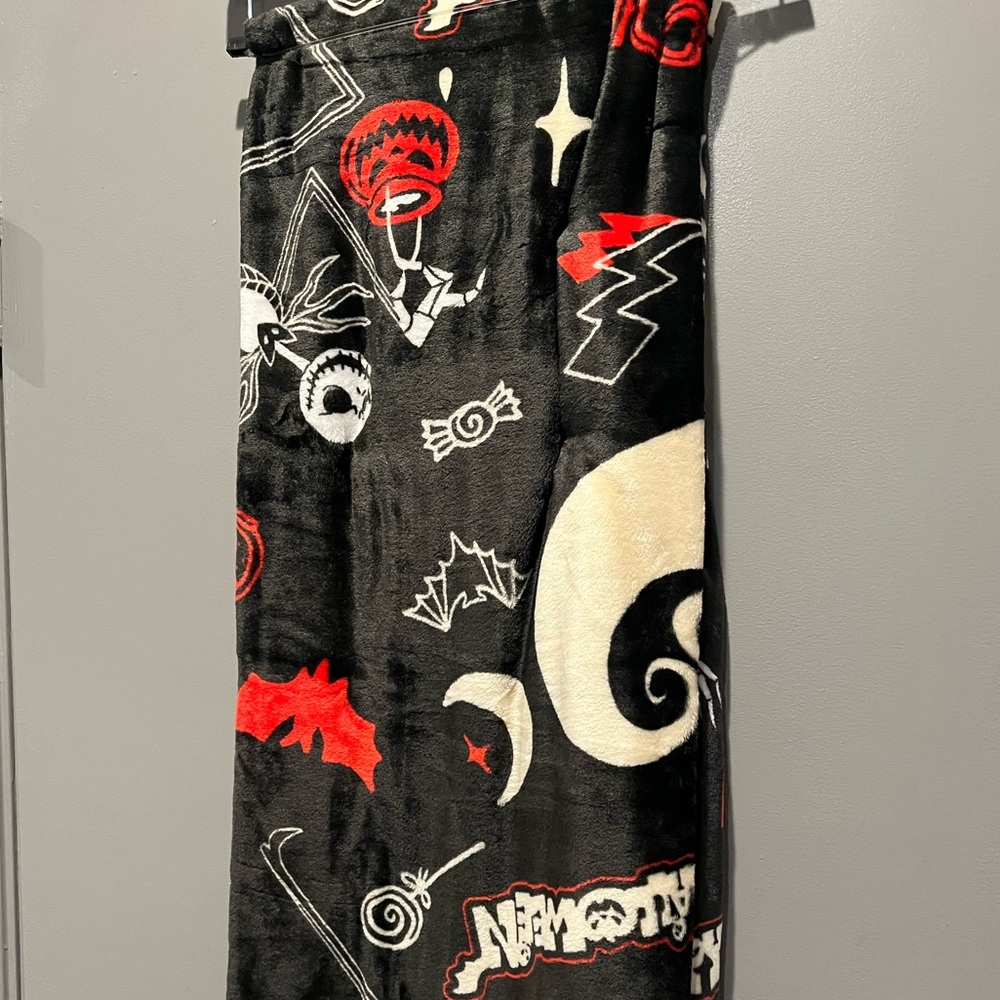 The night before Christmas Halloween blanket